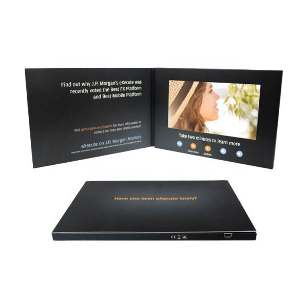 Quality Creative 2.4 4.3 7 Inch LCD Display A4 Video Brochure A5 Digital Greeting Card For Brand Business birthday card wholesale