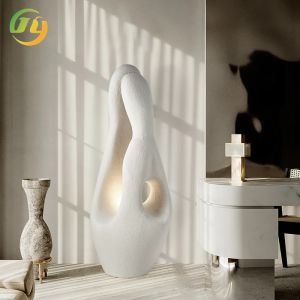 White Irregular Floor Lamp