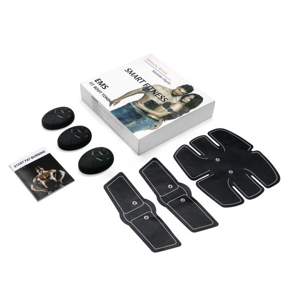 Eletric Muscle Stimulator ABS Muscle Stimulator Electric Stimulation Abdominal Belt EMS Trainer Massage Anti Cellulite M