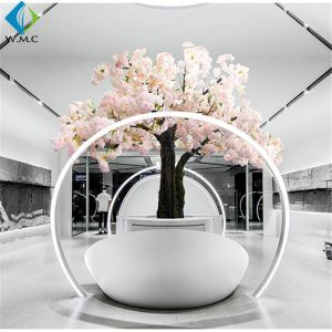 8ft Height Plastic Blossom Tree For Net Red Attractions Decoration Long Use Life