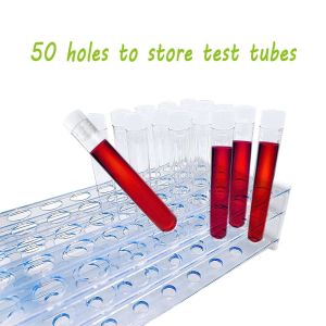 Plastic Test Tubes With Rack,16 X 100mm Tube With Caps Tubes Rack,Test Tube Set