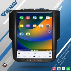 VIKNAV 10.5 Inch Touch Screen 8 Core Android Car Radio For Dodge Ram 1500 2013