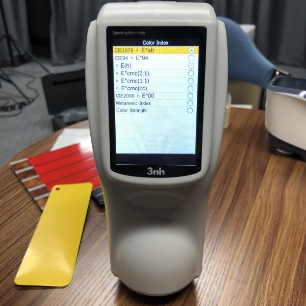 8mm Aperture Handheld Spectrophotometer 3nh NS800 For Fresh Meat Color Difference Measurement