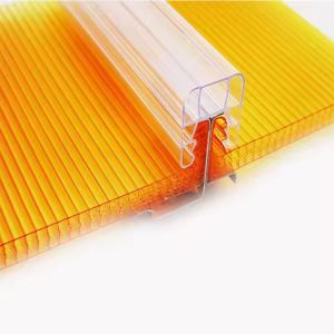 Cheap Uv Blocking Danpalon U Lock Polycarbonate Roofing Sheet Hollow Plastic Sheets Sunroof For Eco-Friendly Building Materials for sale