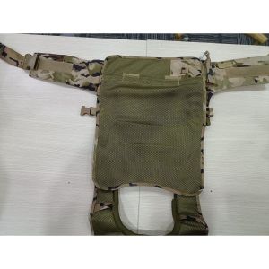 Removable Shoulder Strap Combat Tactical Vest with Molle System and Adjustable