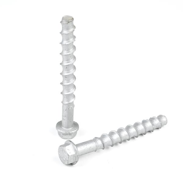 Quality Metric Carbon Steel Hex Head Concrete Bolt M12 for GRP Structure Construct and Robust wholesale