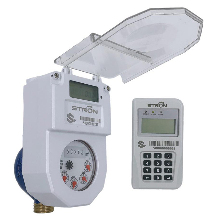 STS Integrated Keypad Split Smart Water Meter with 1km Measurement Range 84 Flow