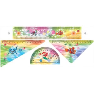 PLASTIC LENTICULAR 3d lenticular plastic ruler custom pp pet 3d long ruler for