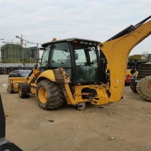 CAT 416E Used Cat Backhoe Loader Pre Owned Backhoe Loader High Efficiency