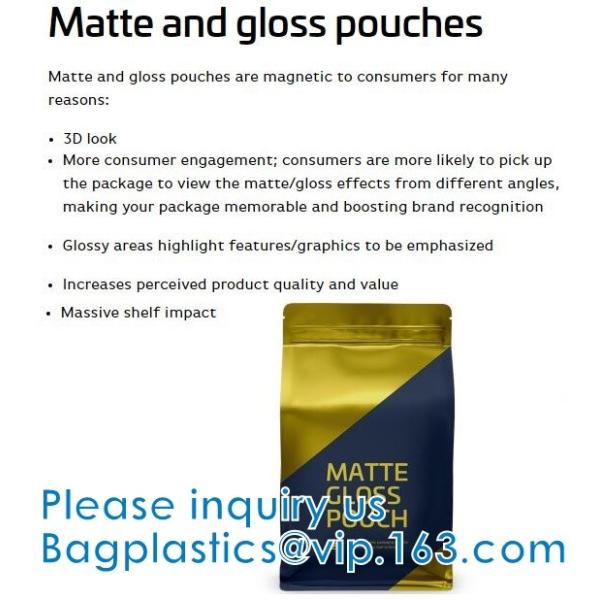 Resealable Airtight Bags, Zipper Lock Pouch, Reclosable Lock Food Storage Bags Heat Seal Pouches Grocery Pack