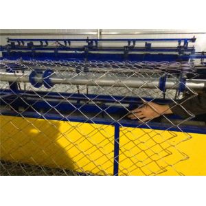 ISO SGS 4.5KW 25*25mm 150*150mm Chain Link Fencing Machine