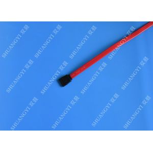 Red 18 Inch Custom SATA Data Cables SATA III 6.0 Gbps For Blue Ray DVD CD Drives