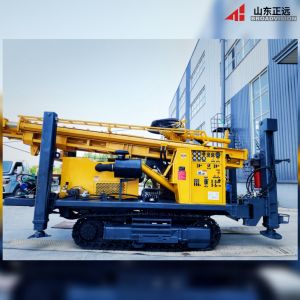 SL600S crawler water well drilling rig with generator for water well