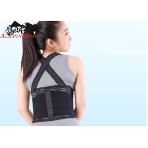 Men And Women Waist Back Support Belt With Double Elastic Orthodontic PP Strips