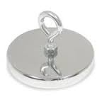 Permanent Type and Cup Shape Shape Customized Neodymium Pot Magnet with Ring Hooks