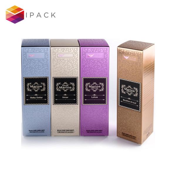 Recyclable Pantone Color 375gsm Silver Paper Printed Carton Box