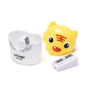 ASTM School Funny Tiger Pencil Sharpener Single Hole