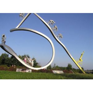 Large Metal Sculpture Garden Abstract Metal Sculpture Customized Size