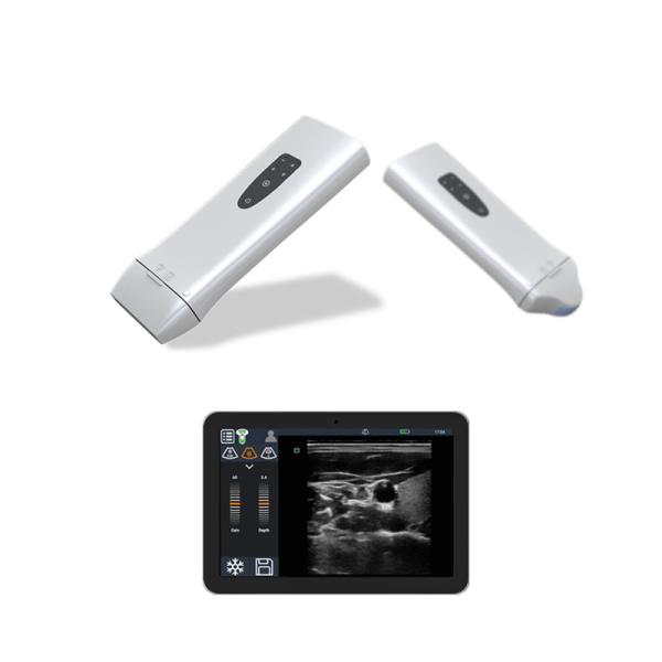 Palm Portable Color Doppler Probe Handheld Ultrasound Scanner With 220g Weight
