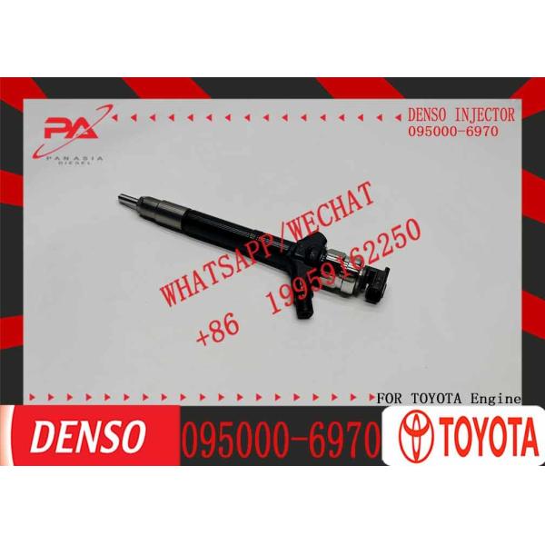 High Performance Fuel Injector 095000-6970 Common Rail Injector 23670-51040 for