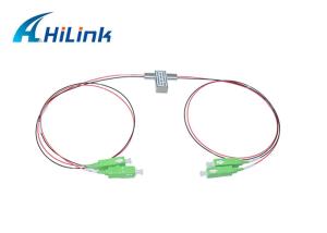 Cheap FC Connectors Micro Fiber 1x2 Mechanical Optical Switch SMF For System Monitoring for sale