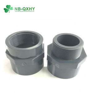 Glue Connection Grey DIN 63mm Plastic Fitting PVC Socket Union Perfect for
