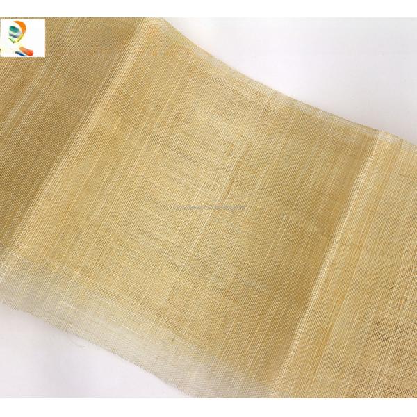 Dyed Goose Feather Sinamay Fabric for Hat Decoration and Millinery Supplies