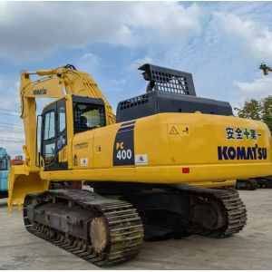 Shanghai Used Excavator Komatsu PC400-8 with 270kw Power Year 2016 Less Working