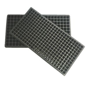 China Degradable 105 Cells Hydroponic Plastic Seedling Tray For Gardening on sale