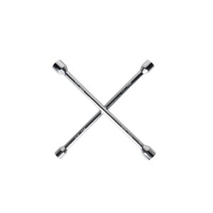 China 20 Inch Car Tire Wrench , ODM 4 Way Lug Nut Wrench With Knurling on sale