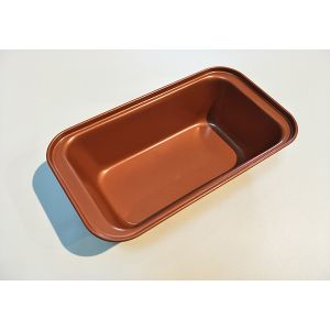 Steel 5 Piece Copper Bakeware Set with Nonstick Ti-Cerama Coating Super Strong 0