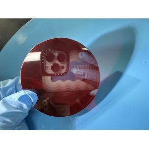 Al2O3 Synthetic Ruby Sapphire Single Crystal Blue 9.0 Hardness