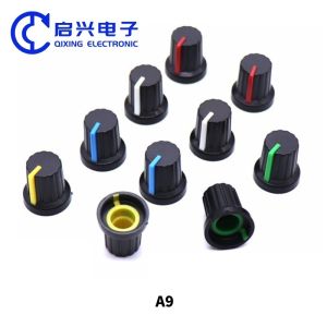 6mm Diameter Shaft Potentiometer Control Knobs For Electric Guitar Volume Tone