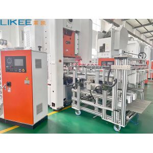 China Fully Automatic With Siemens Motor Aluminium Foil Plate Making Machine Up To 0.8Mpa on sale