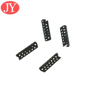 jiayang aglet painting color blue color mesh brass tips aglets brass tip