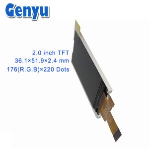 2 Inch TFT LCD Screen 176x220 Pixels 12 O'Clock ILI9225 22PIN 8-Bit Parallel