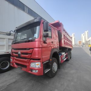 RED SINOTRUK HOWO 371HP 6x4 TIPPER DUMP TRUCK LHD