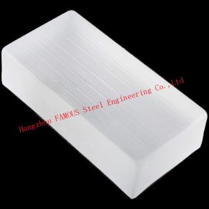 200x100x50mm Solid Glass Block Clear Building Decorative Crystal Brick