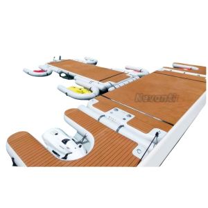 400*210*120cm Party Swimming Inflatable Swim Platform for Lake Enjoy Your Water