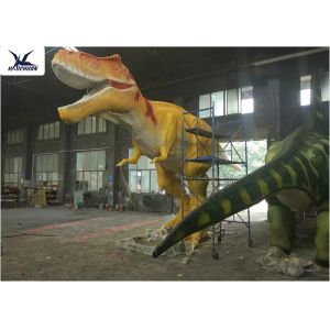 Handmade T Rex Model Giant Dinosaur Model For Road Beautification / Zoo