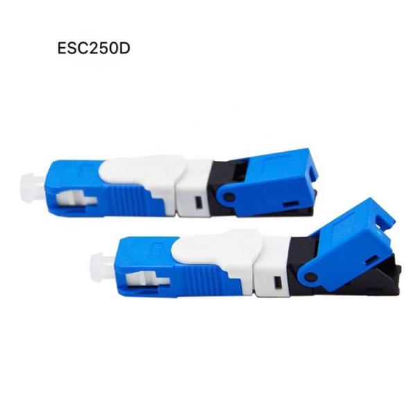 Quality ESC250D SC UPC Fast Connector FTTH Fiber Optic Quick Connector wholesale