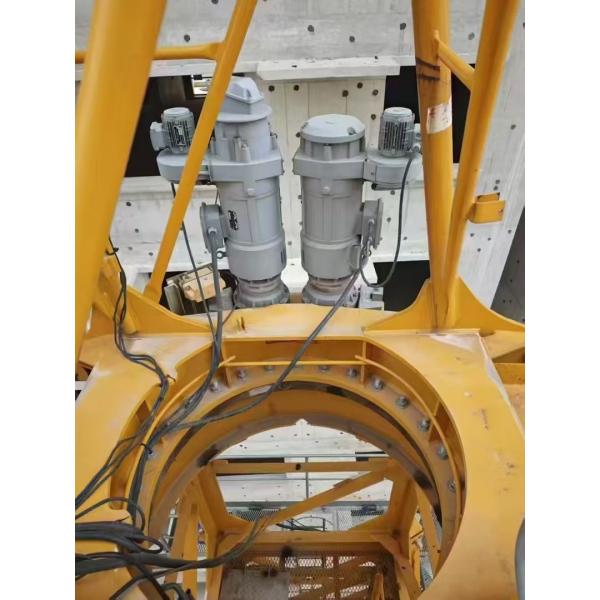 Quality MC120 Potain Tower Crane Built to Last Trusted Worldwide with Maximum Lifting Weight 6t in Yellow wholesale