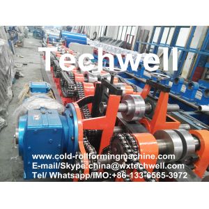 Quick Interchangeable C / Z Purlin Roll Forming Machine for Making C / Z Shaped