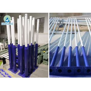 Cheap Split Solar Street Lamp Pole Splicing 3/4/5/6m For Outdoor Courtyard Landscape Road for sale