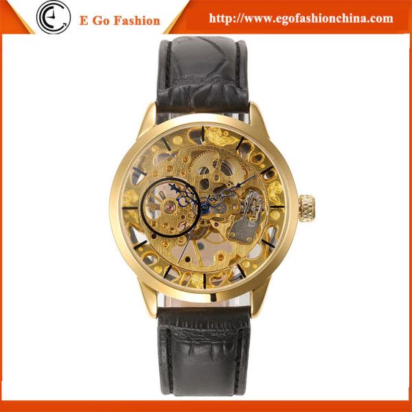 Quality WN03 Mechanical Movement Men's Wristwatch Gift Watch for Man Men Quartz Leather Watch New wholesale