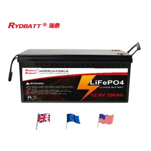 12.8V 200Ah LFP LiFePO4 Lithium Iron Phosphate Batteries 32700 Cells 2000 Cycles