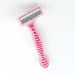 Wholesale Eco Friendly Shaving Razors Rubber Handle Six Blades Disposable Razor