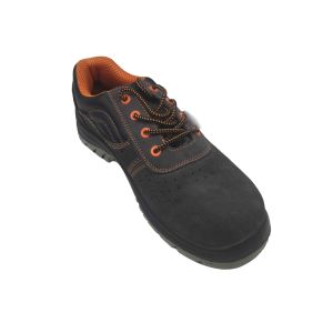 Fashion Mens Comfortable Work Shoes Cooling Mesh Fabric Inserts Padded Gusseted