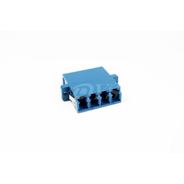 Quad LC Singlemode Optic Fiber Adapter