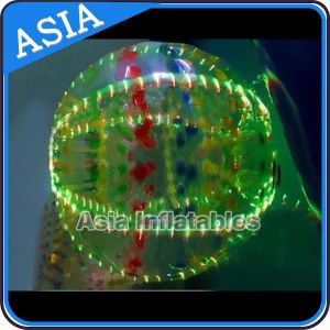 Led Lighting 2.5m 1.0mm Tpu Zorb Ball For Kids With Ce Certificated